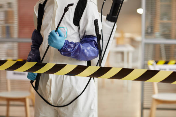 Professional Biohazard Cleanup technician working in Arlington, TX